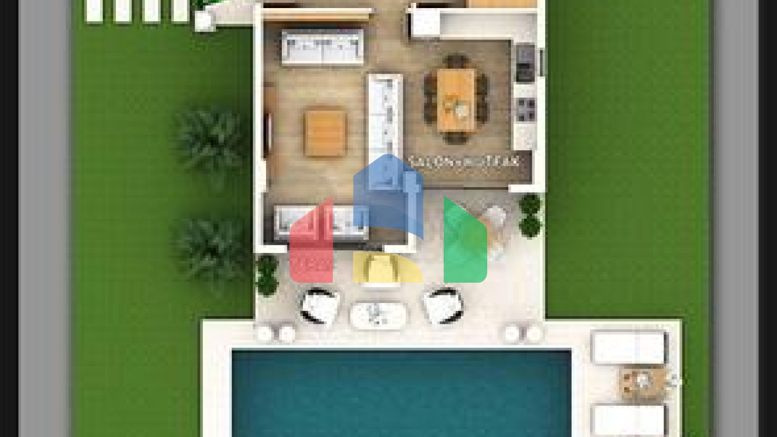 Вилла планировки 5+1 в районе Фетхие