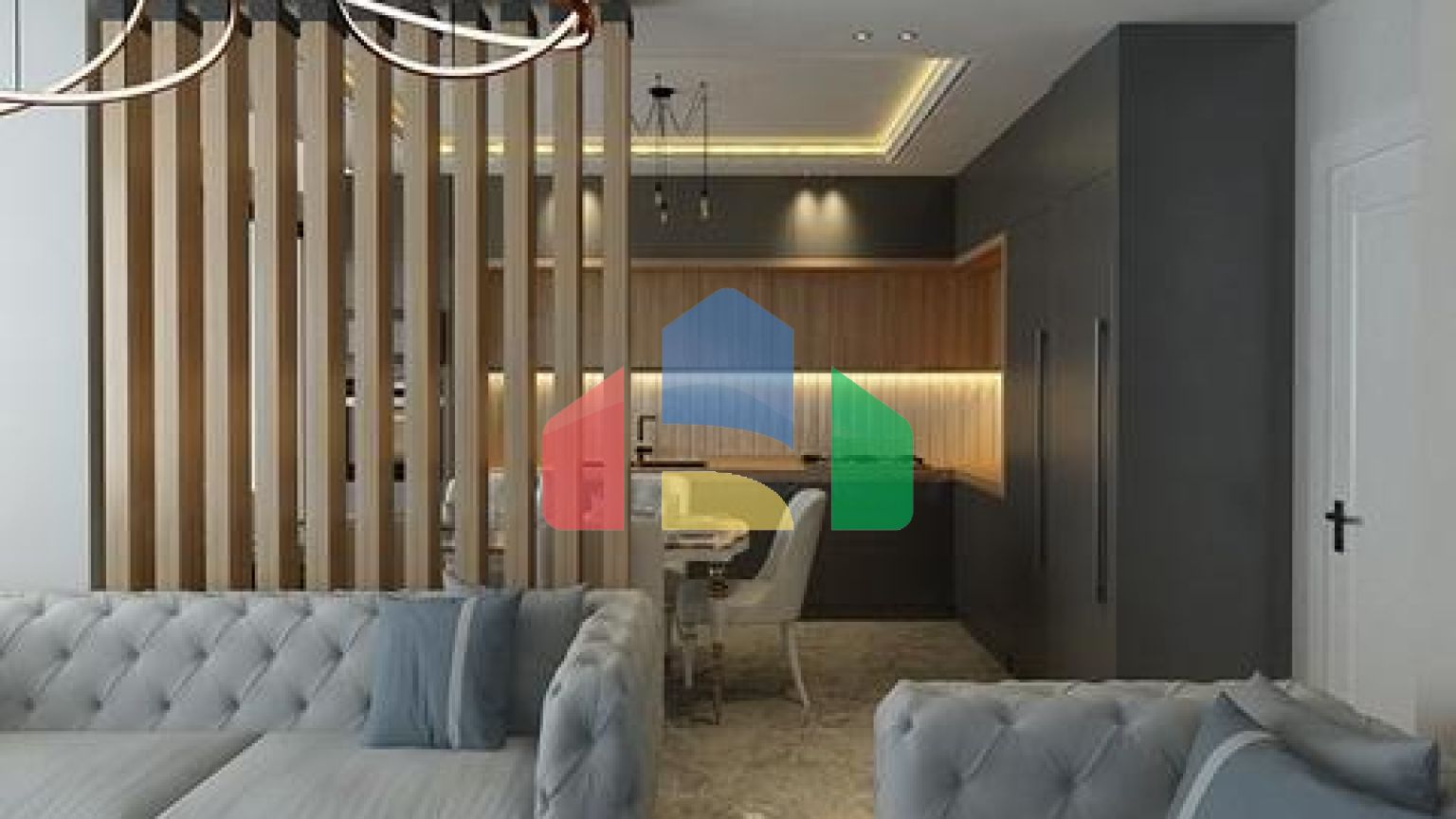 Вилла планировки 5+1 в районе Фетхие