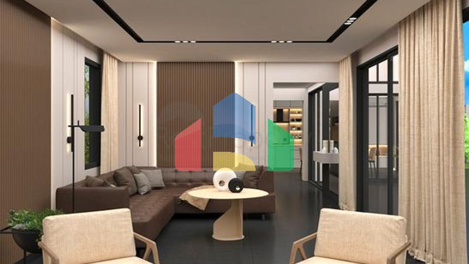 Вилла планировки 4+1 в районе Фетхие