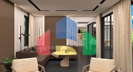 Вилла планировки 4+1 в районе Фетхие