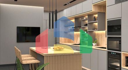 Вилла планировки 4+1 в районе Фетхие