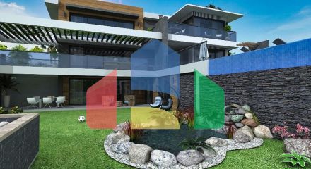 Вилла планировки 4+1 в районе Фетхие