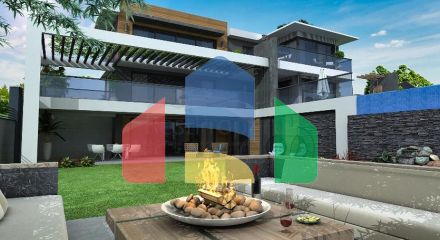 Вилла планировки 4+1 в районе Фетхие