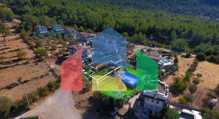 Вилла планировки 4+1 в районе Фетхие