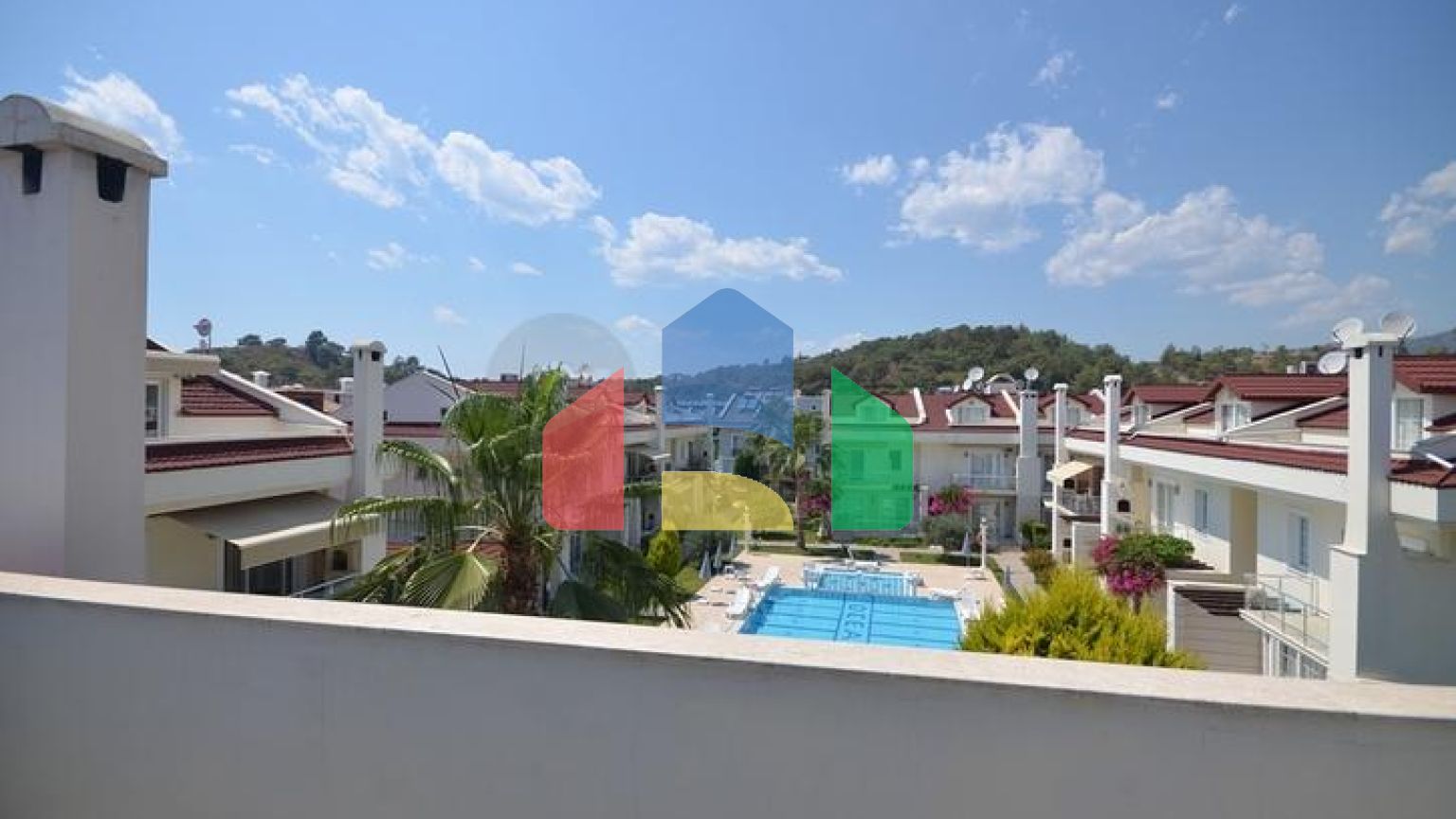 Квартира 3+1 в районе Чалыш - Фетхие