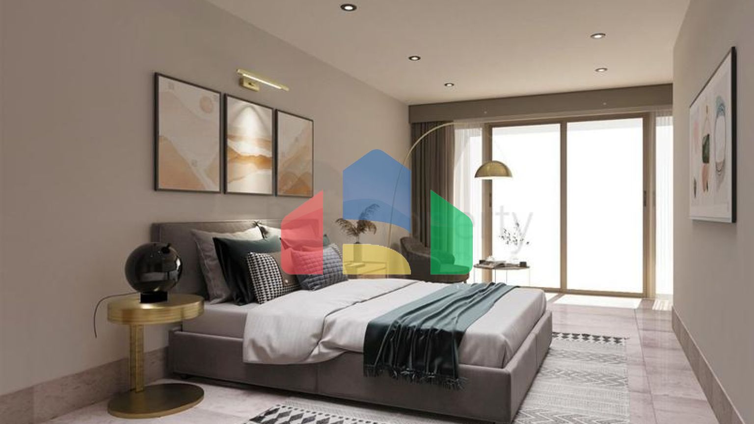 Квартира планировки 1+1 в районе Фетхие