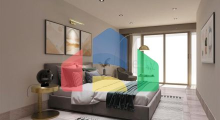 Квартира планировки 1+1 в районе Фетхие