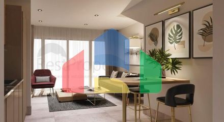 Квартира планировки 1+1 в районе Фетхие