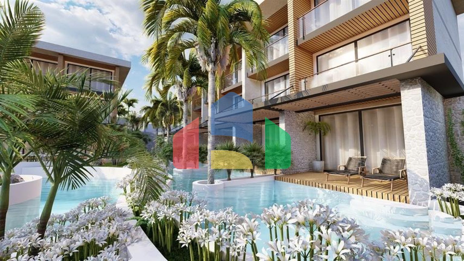 Квартира планировки 1+1 в районе Фетхие