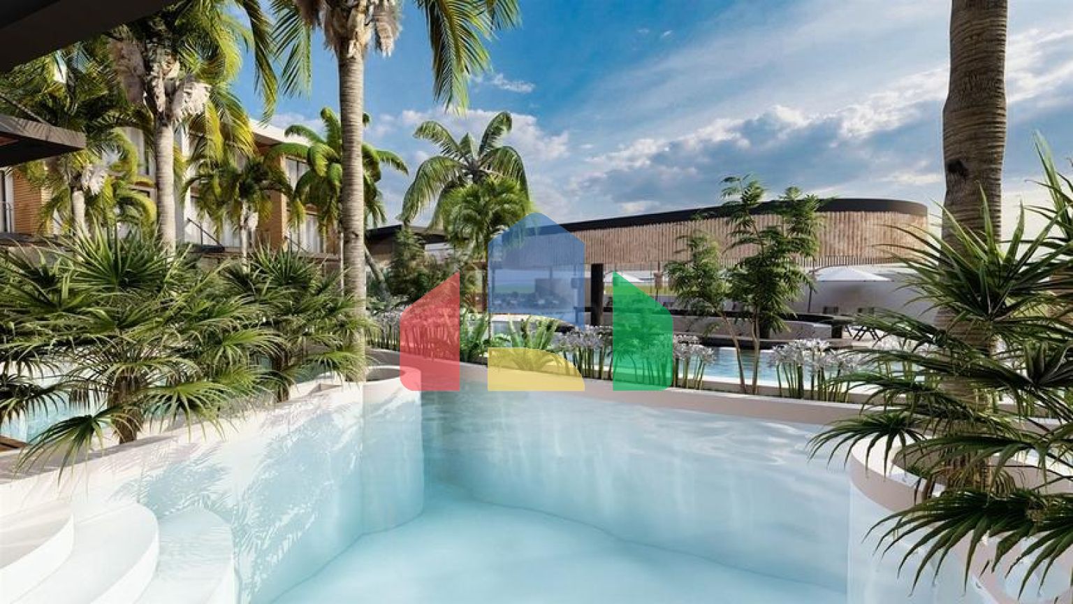 Квартира планировки 1+1 в районе Фетхие