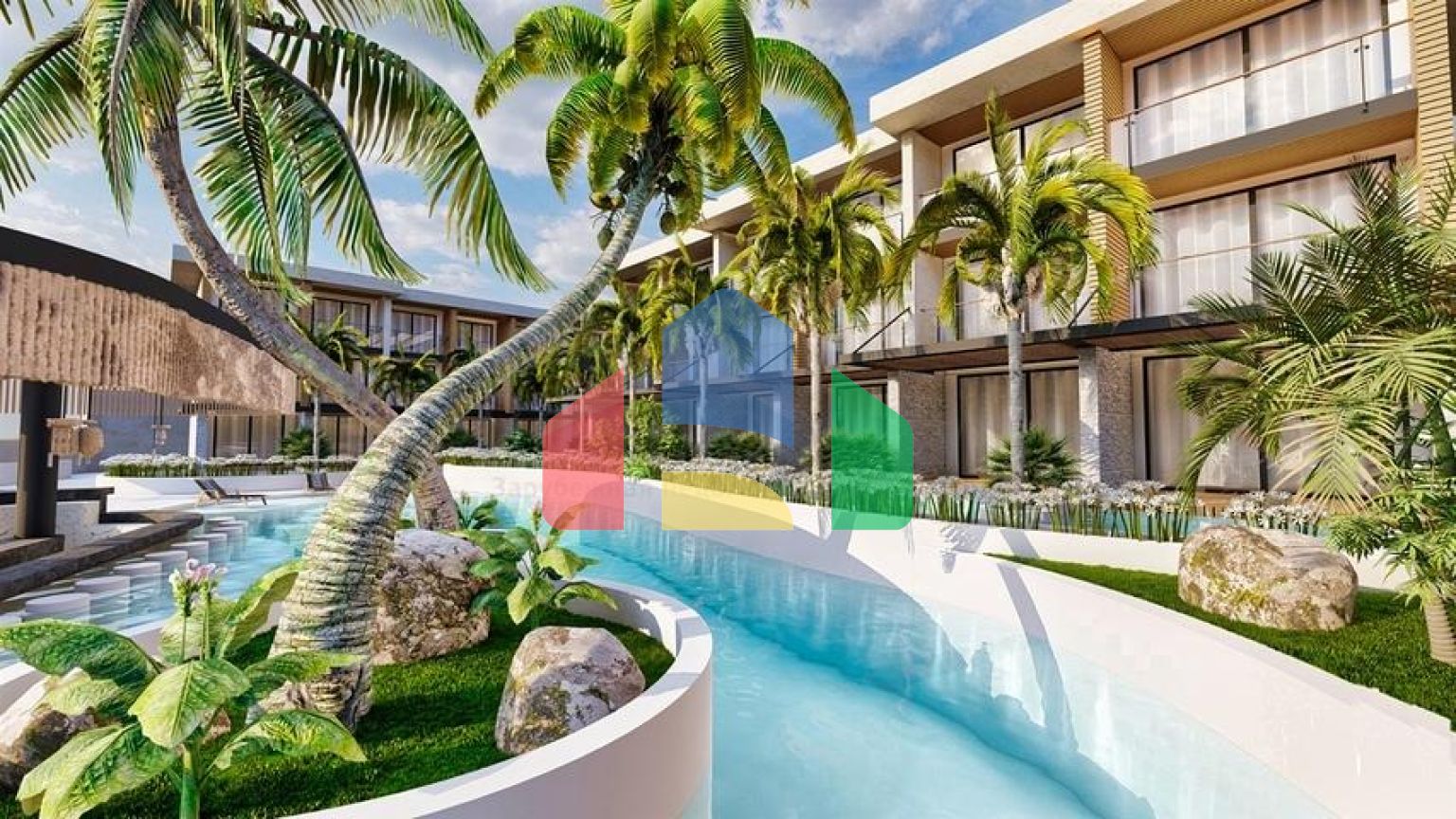 Квартира планировки 1+1 в районе Фетхие