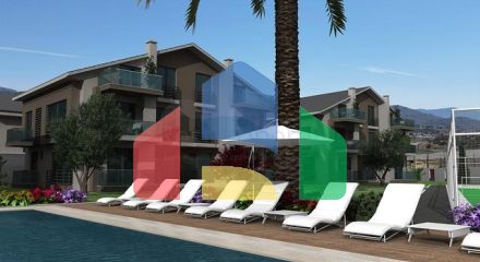 Квартира 2+1 4+1 і окрема вілла з 4 спальнями на продаж в районі Коджа-Чаліс