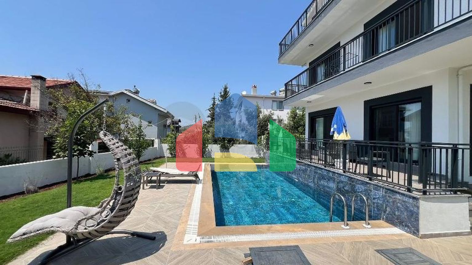 Затишний окремий будинок з ділянкою в районі Фетхіє