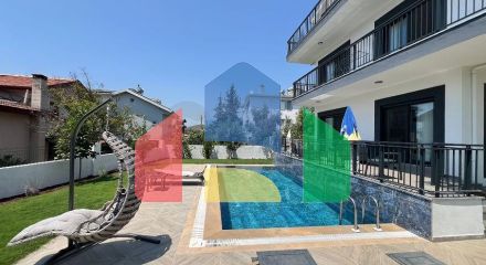 Уютный отдельно стоящий дом с участком в районе Фетхие