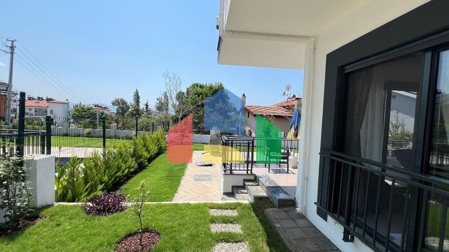 Затишний окремий будинок з ділянкою в районі Фетхіє