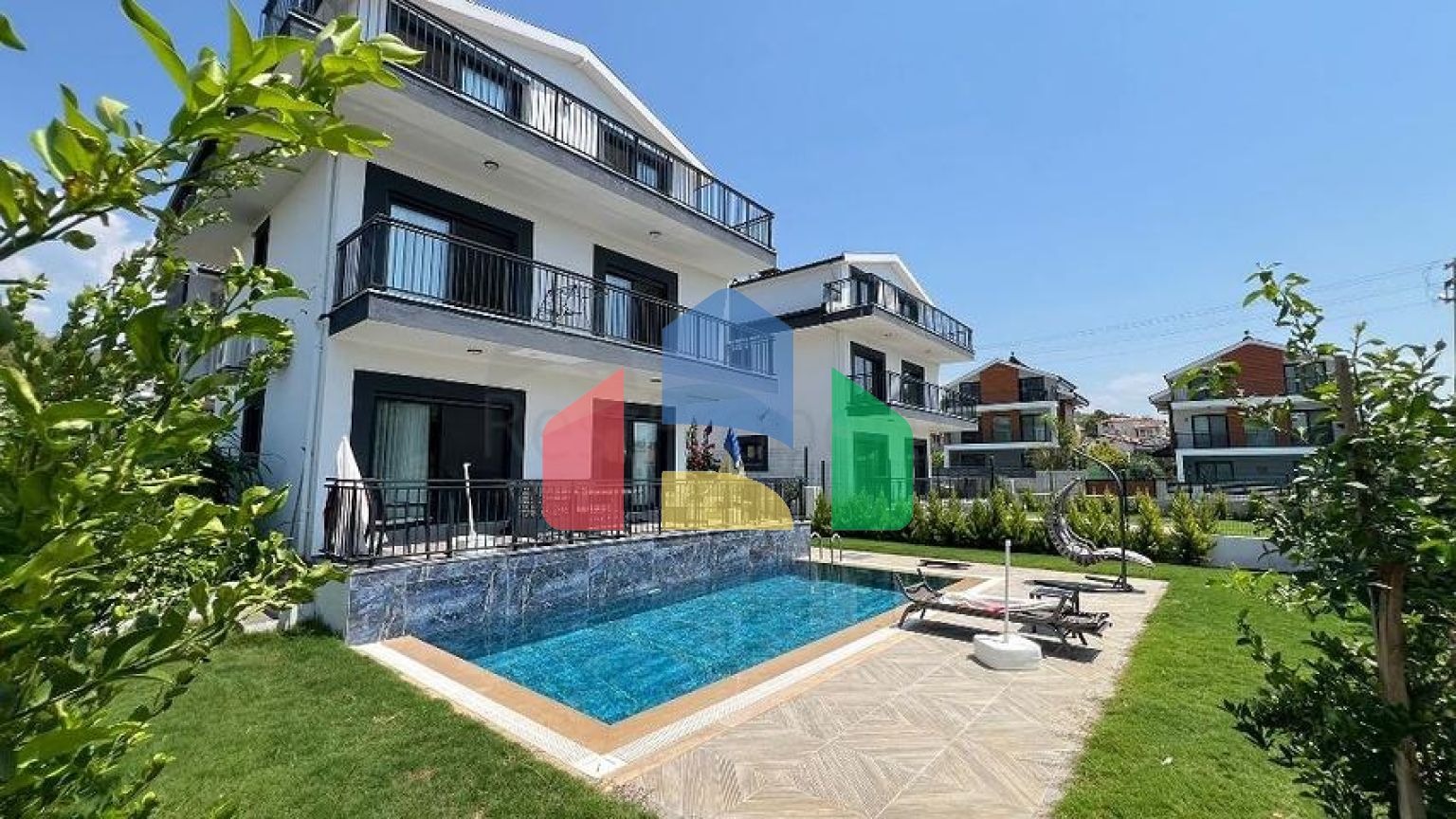 Затишний окремий будинок з ділянкою в районі Фетхіє