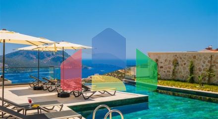 Роскошные виллы с панорамным видом на море в Калкане