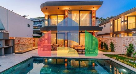 Розкішні вілли з видом на природу і море в Калкані