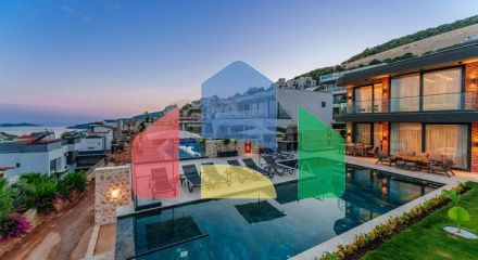 Розкішні вілли з видом на природу і море в Калкані