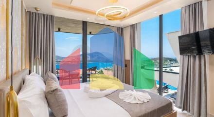 Розкішні вілли з видом на природу і море в Калкані