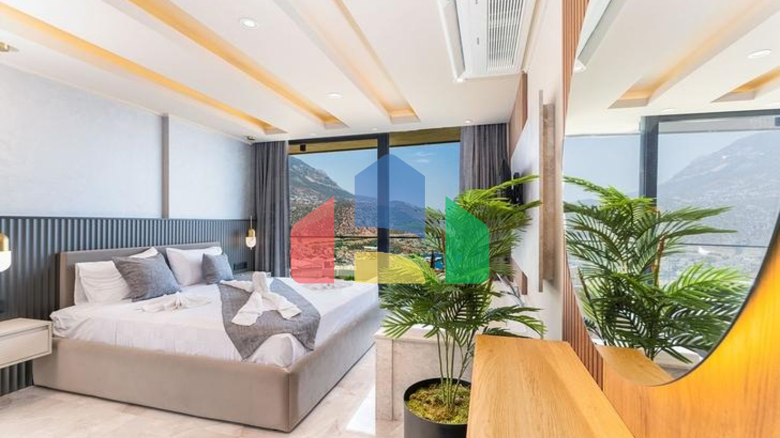 Розкішні вілли з видом на природу і море в Калкані