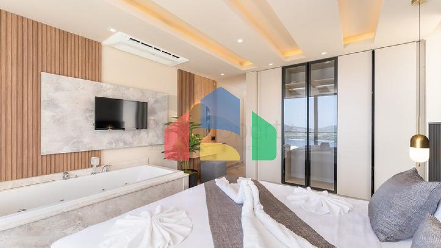 Розкішні вілли з видом на природу і море в Калкані