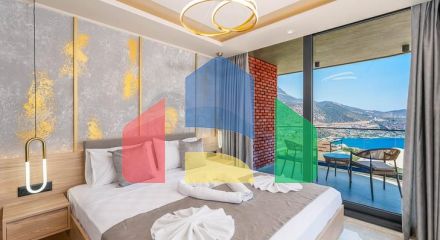 Розкішні вілли з видом на природу і море в Калкані