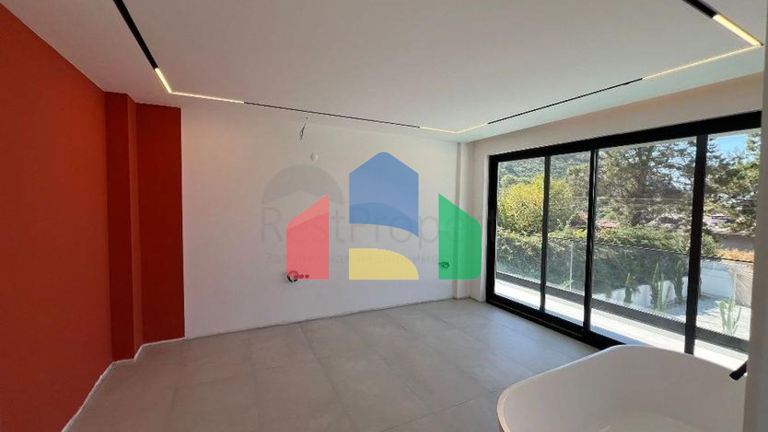 Сучасна окрема вілла 4+1 з великою ділянкою в Фетхіє