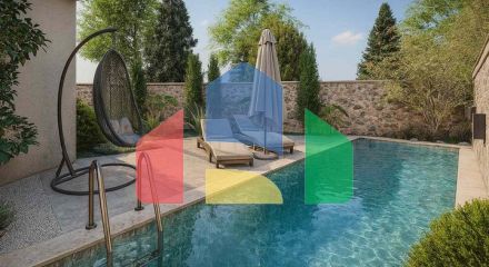 Комплекс вілл на мальовничому в'їзді в Калкан