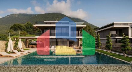 Вілла 5 + 1 в районі Фетхіє-втілення розкоші з видом на безкрає море