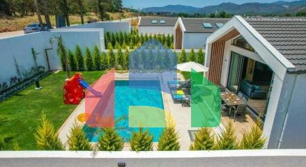 Отдельная вилла 3+1 с видом на природу в районе — Фетхие