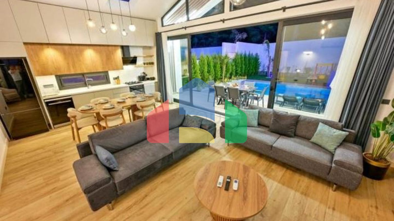 Окрема вілла 3 + 1 з видом на природу в районі-Фетхіє