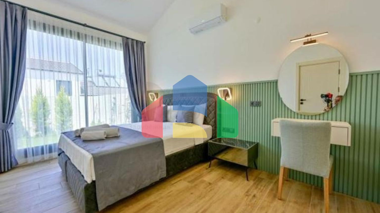 Окрема вілла 3 + 1 з видом на природу в районі-Фетхіє