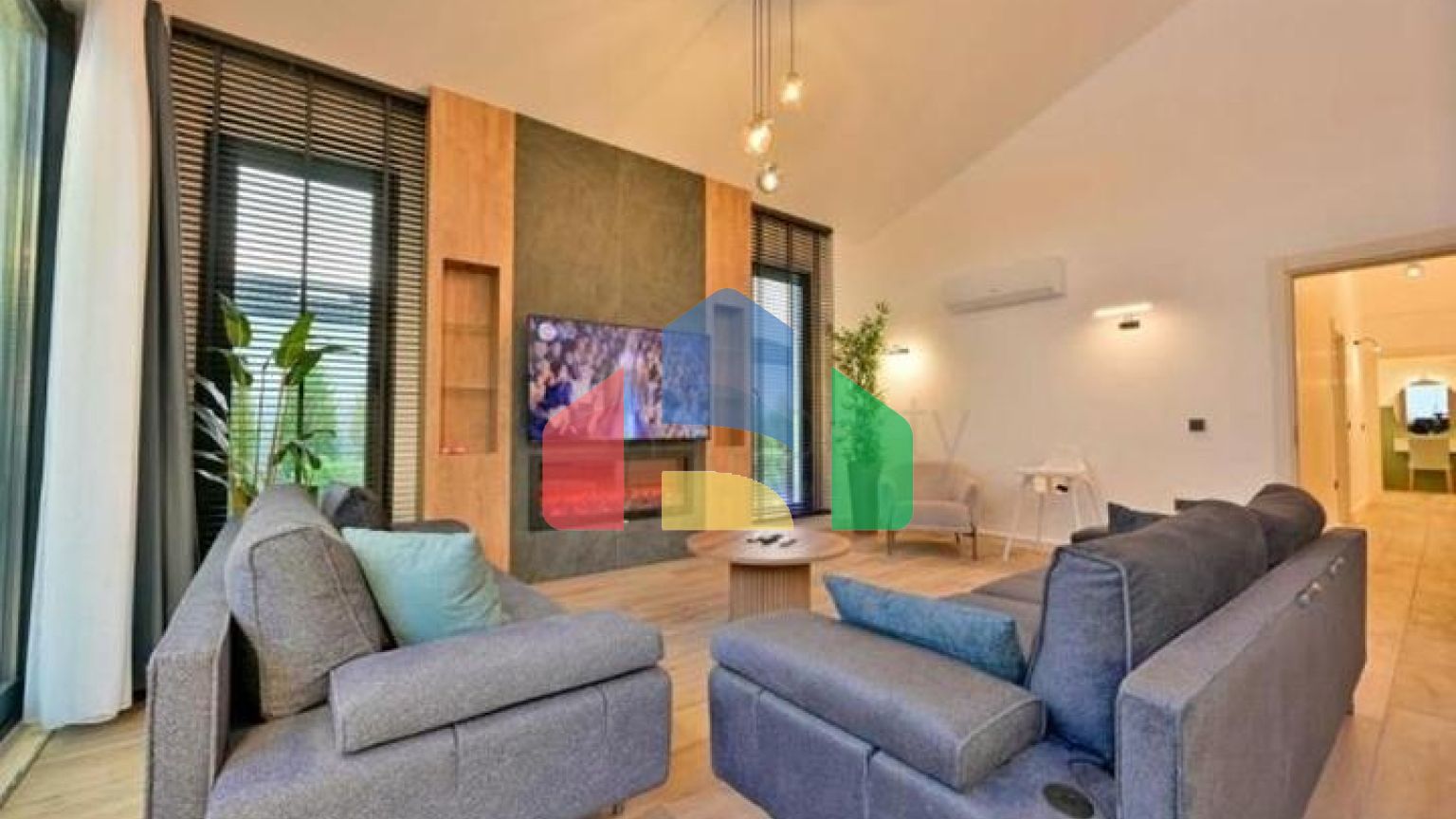 Окрема вілла 3 + 1 з видом на природу в районі-Фетхіє