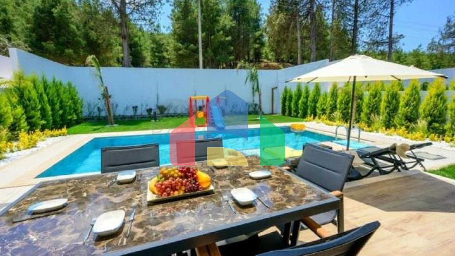 Окрема вілла 3 + 1 з видом на природу в районі-Фетхіє