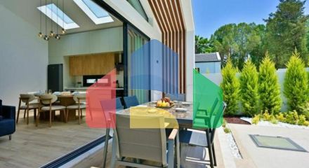 Окрема вілла 3 + 1 з видом на природу в районі-Фетхіє