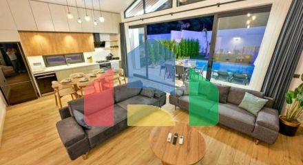 Окрема вілла 3 + 1 з видом на природу в районі-Фетхіє