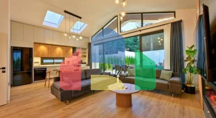 Окрема вілла 3 + 1 з видом на природу в районі-Фетхіє