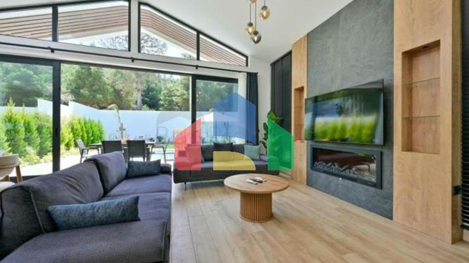 Окрема вілла 3 + 1 з видом на природу в районі-Фетхіє