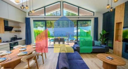 Окрема вілла 3 + 1 з видом на природу в районі-Фетхіє