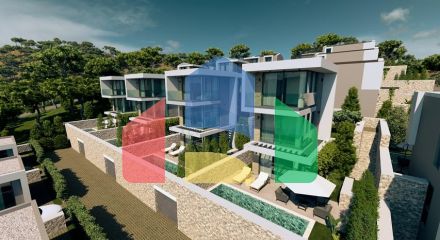 Відокремлена вілла з особистим басейном в Калкані