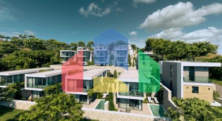 Уединённая вилла с личным бассейном в Калкане