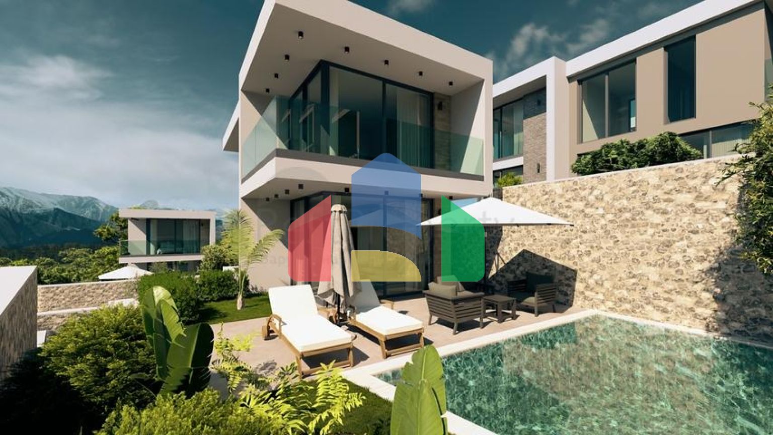 Відокремлена вілла з особистим басейном в Калкані