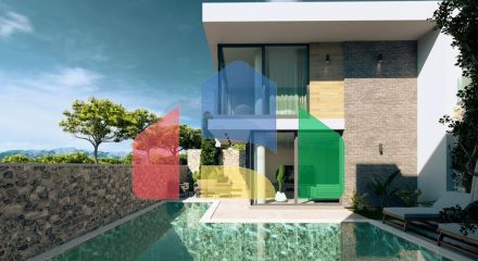 Відокремлена вілла з особистим басейном в Калкані