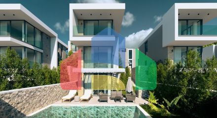 Відокремлена вілла з особистим басейном в Калкані