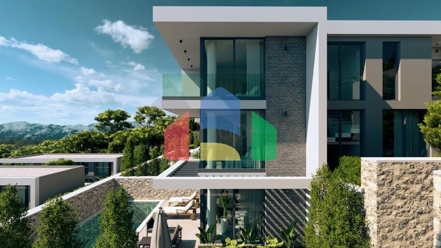 Відокремлена вілла з особистим басейном в Калкані