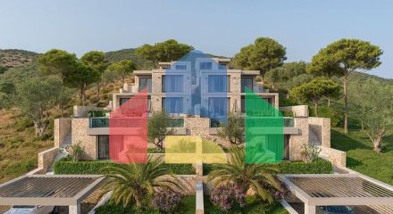 Вілли з неперевершеним видом на море в Калкані