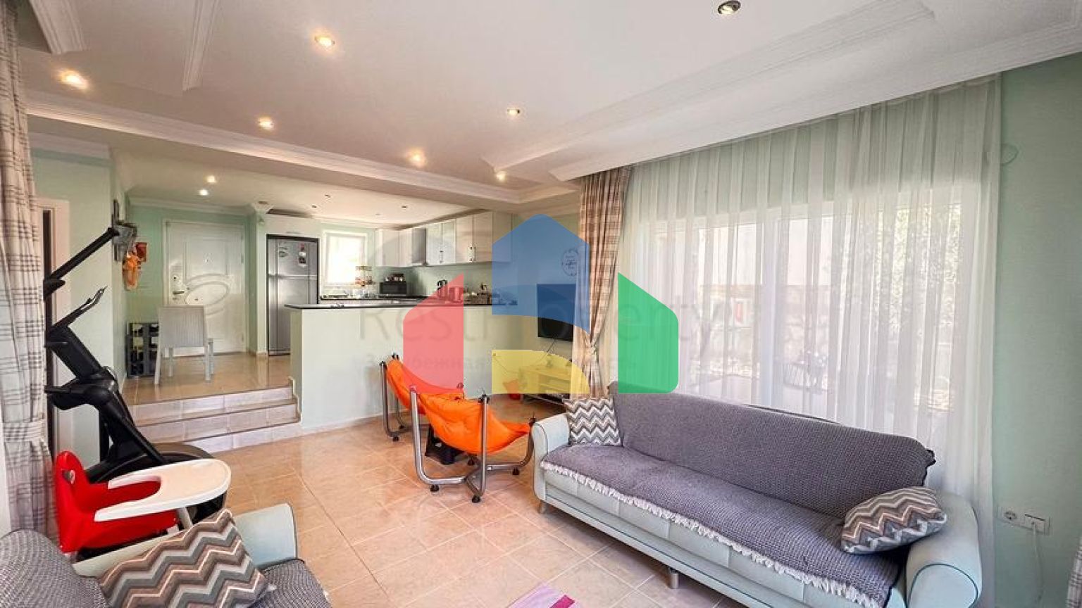 Затишна окрема вілла з садом і басейном в Олюденіз, Фетхіє