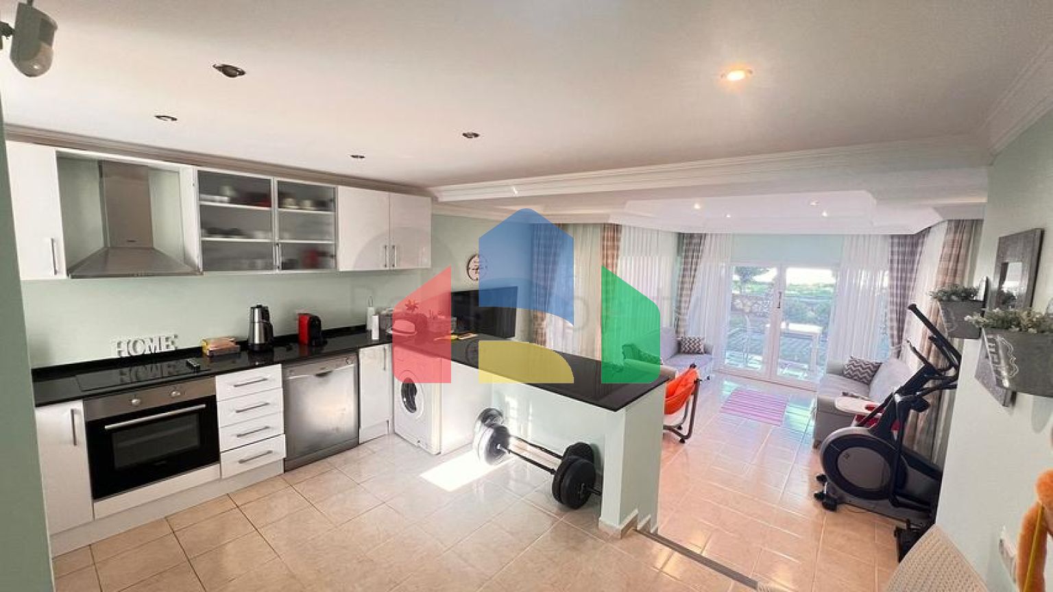 Затишна окрема вілла з садом і басейном в Олюденіз, Фетхіє