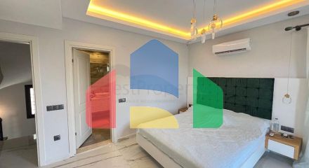 Просторный отдельно стоящий дом в районе Овачик, Фетхие